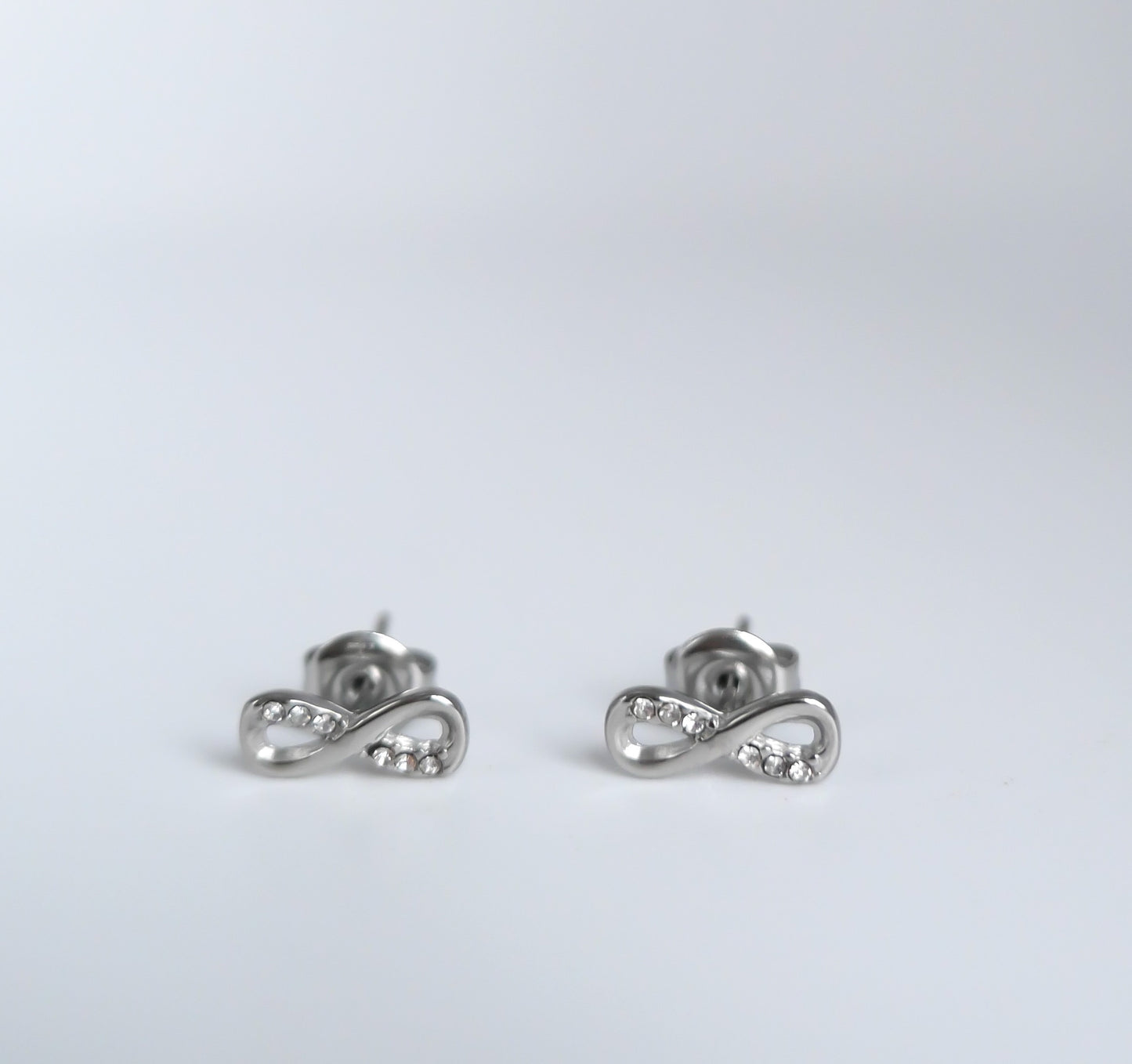 Boucles INFINITY argent