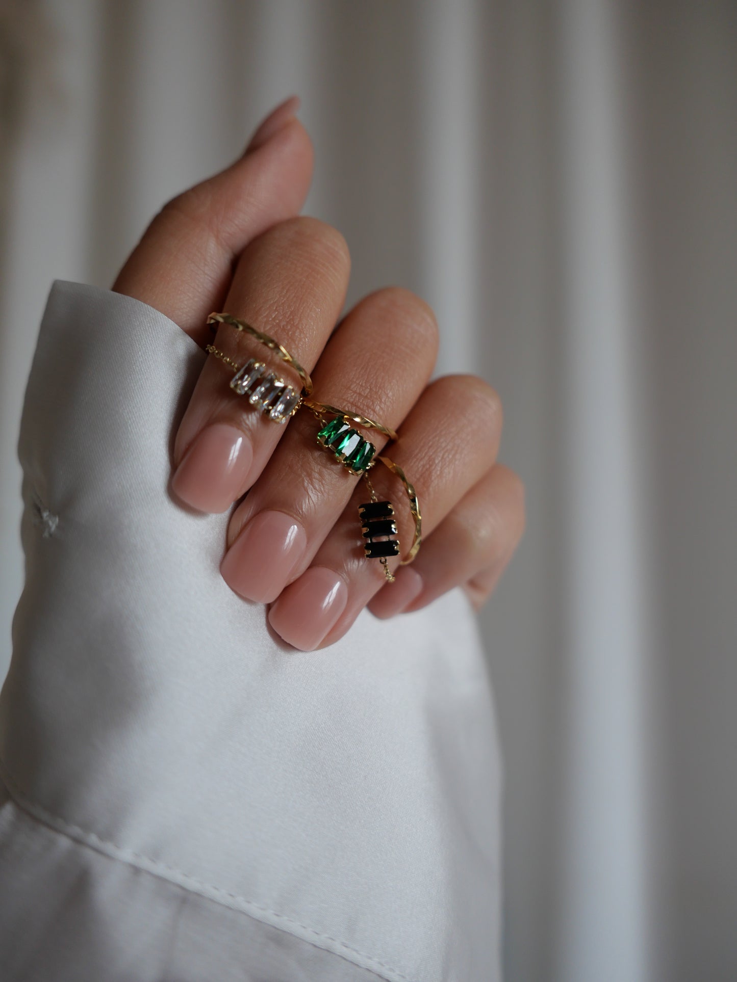 Bague EMILIYA ÉMERAUDE