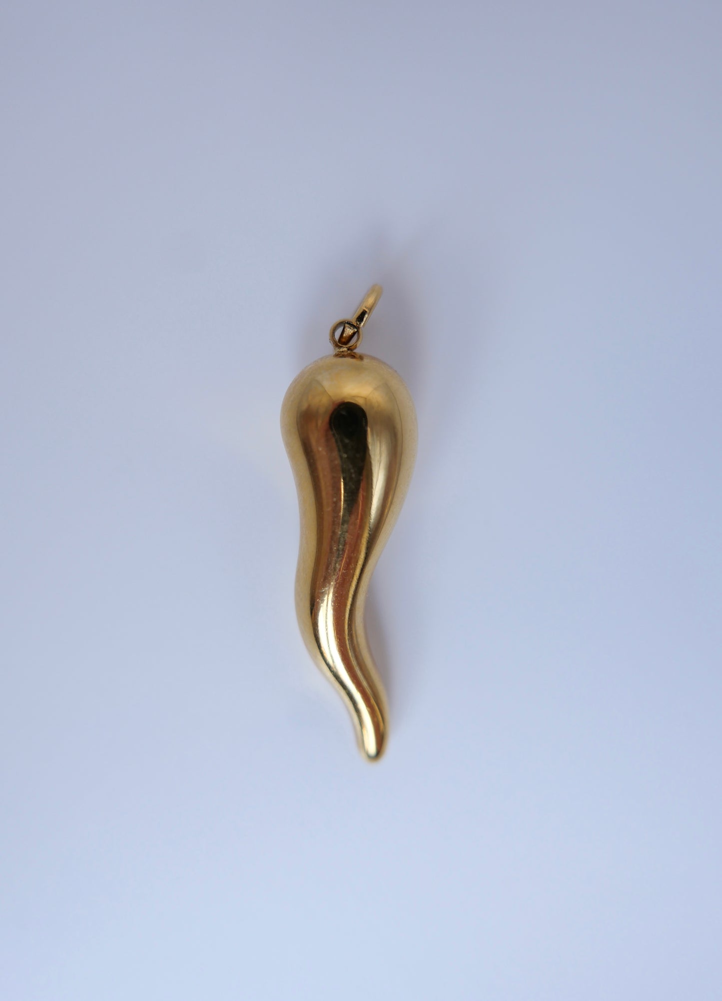 Large chili charm gold 5