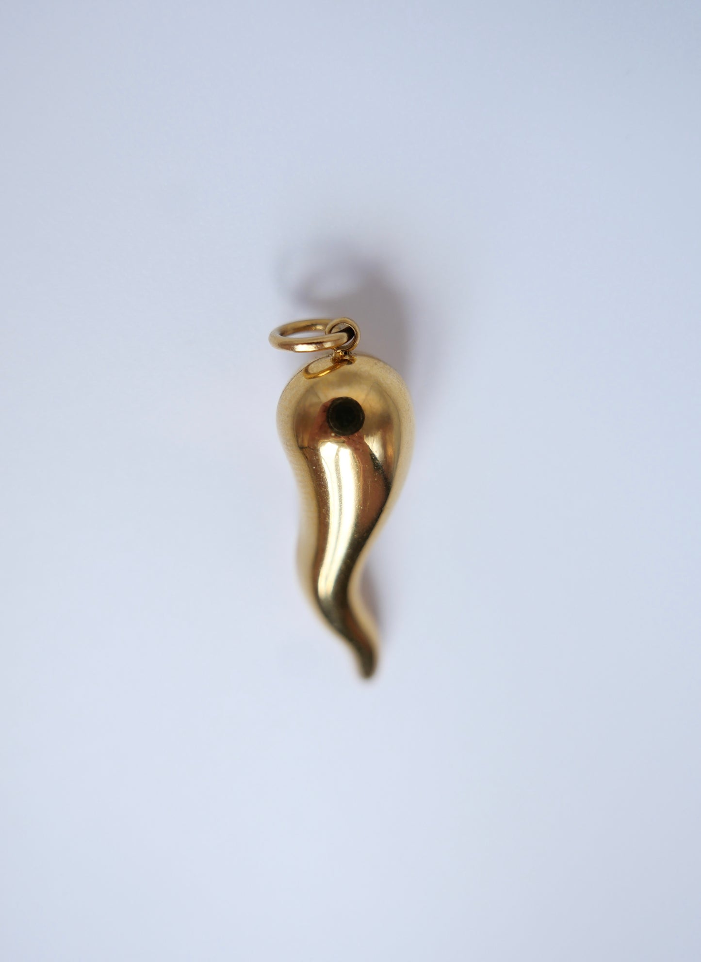 Large chili charm gold 5