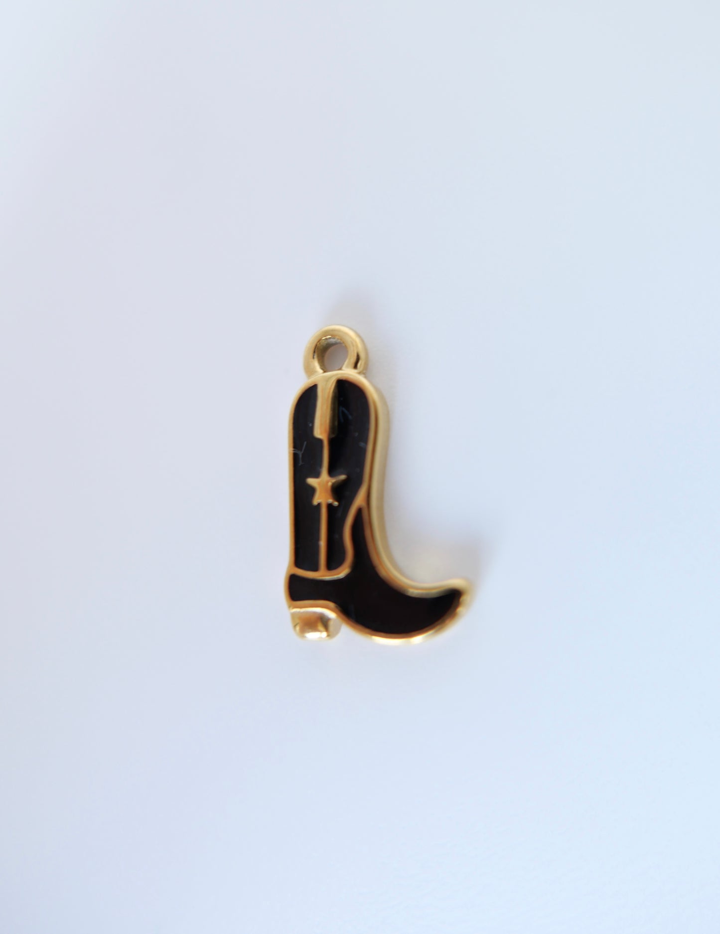 Black santiag charm 10