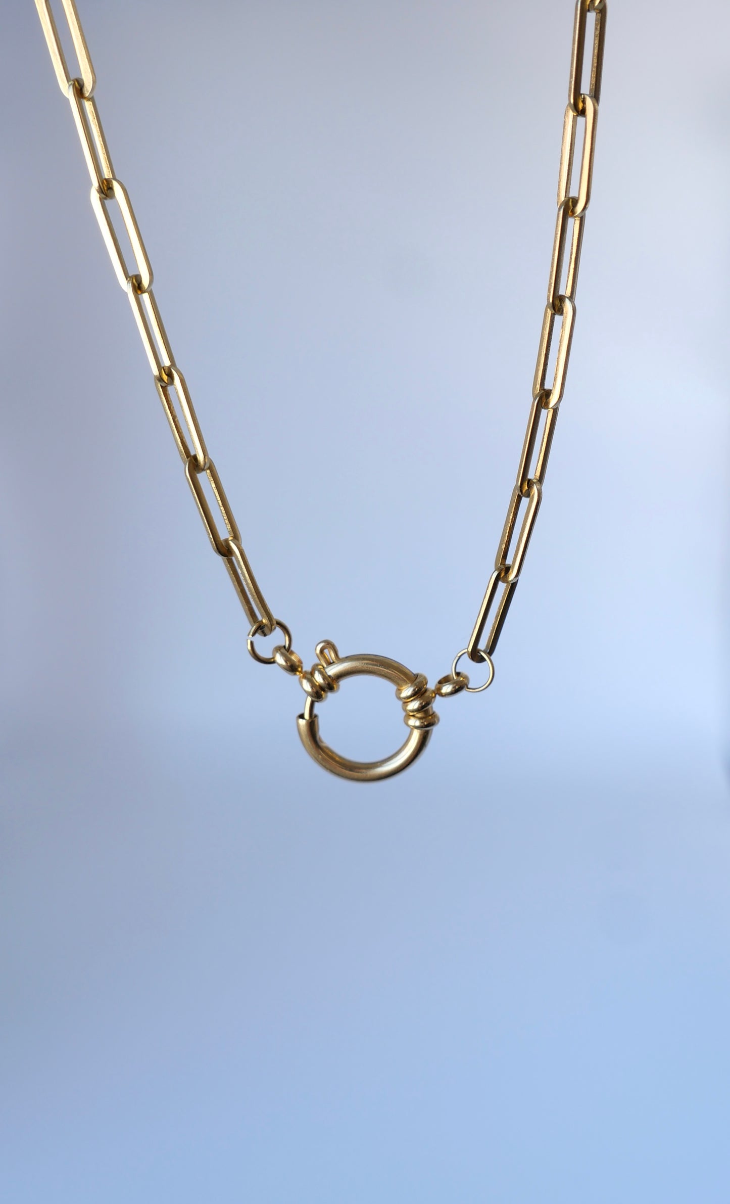 Collier trombone avec anneau