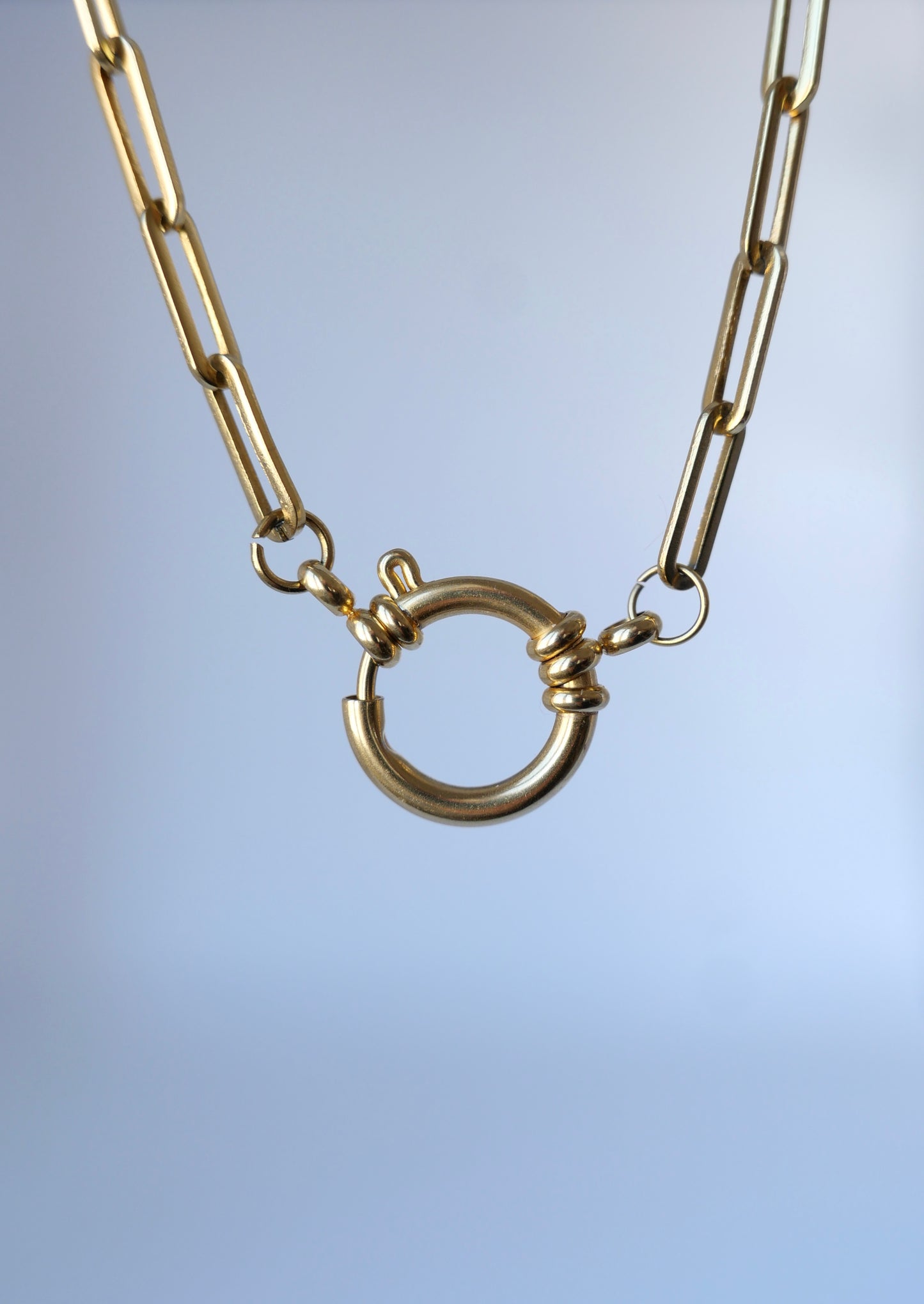 Collier trombone avec anneau