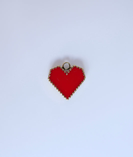 Heart charm 7