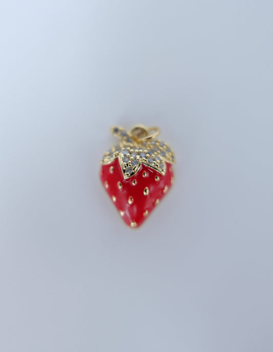 Fraise charm 16