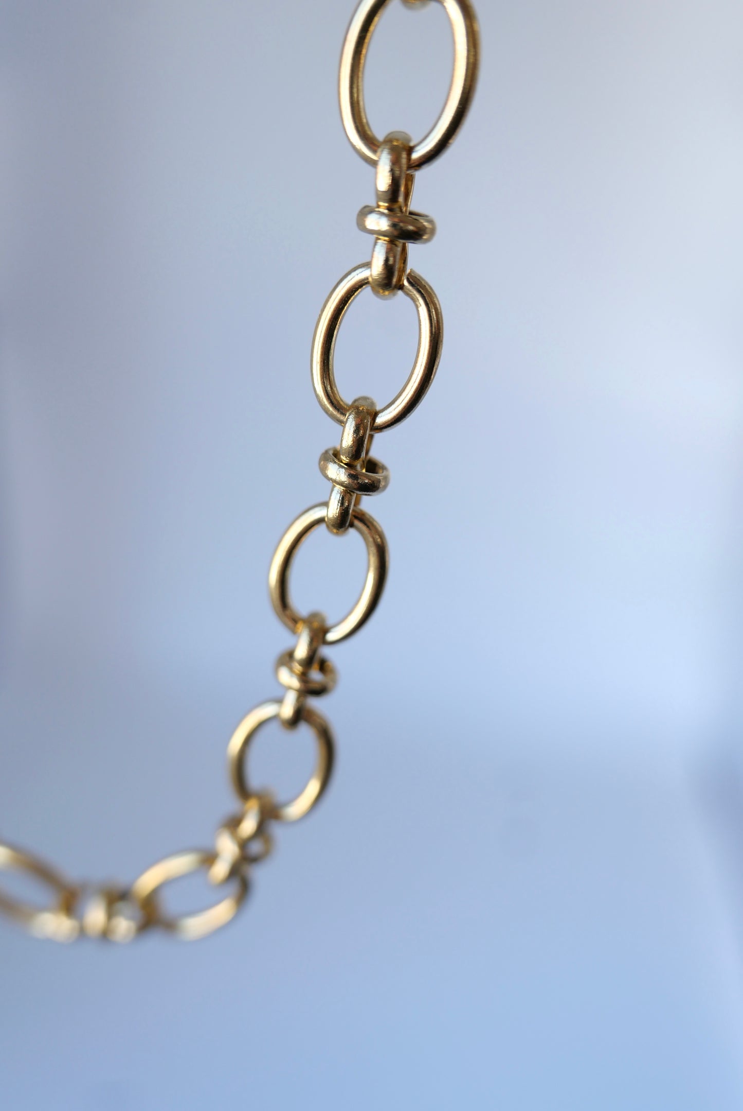 Collier maillons larges