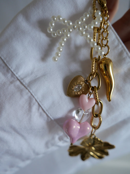 Bag charm Pinky
