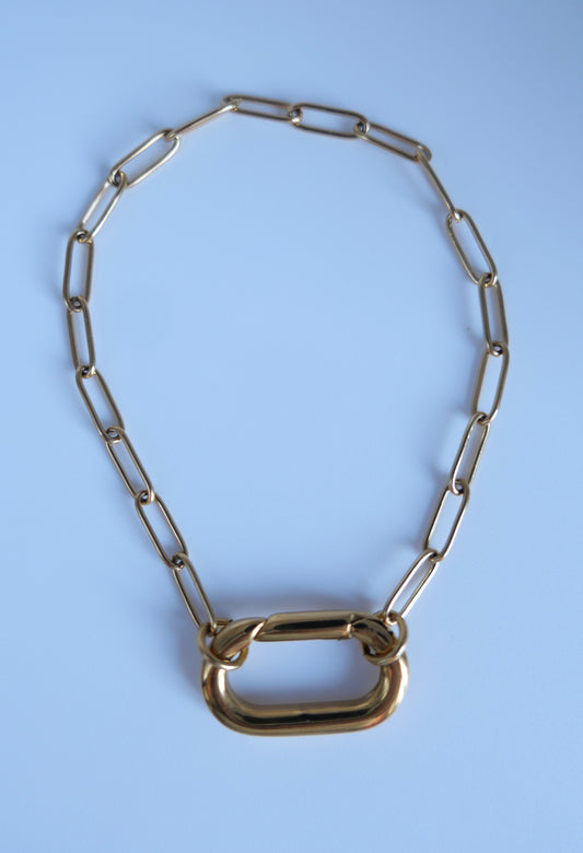 Bracelet anneaux ovale