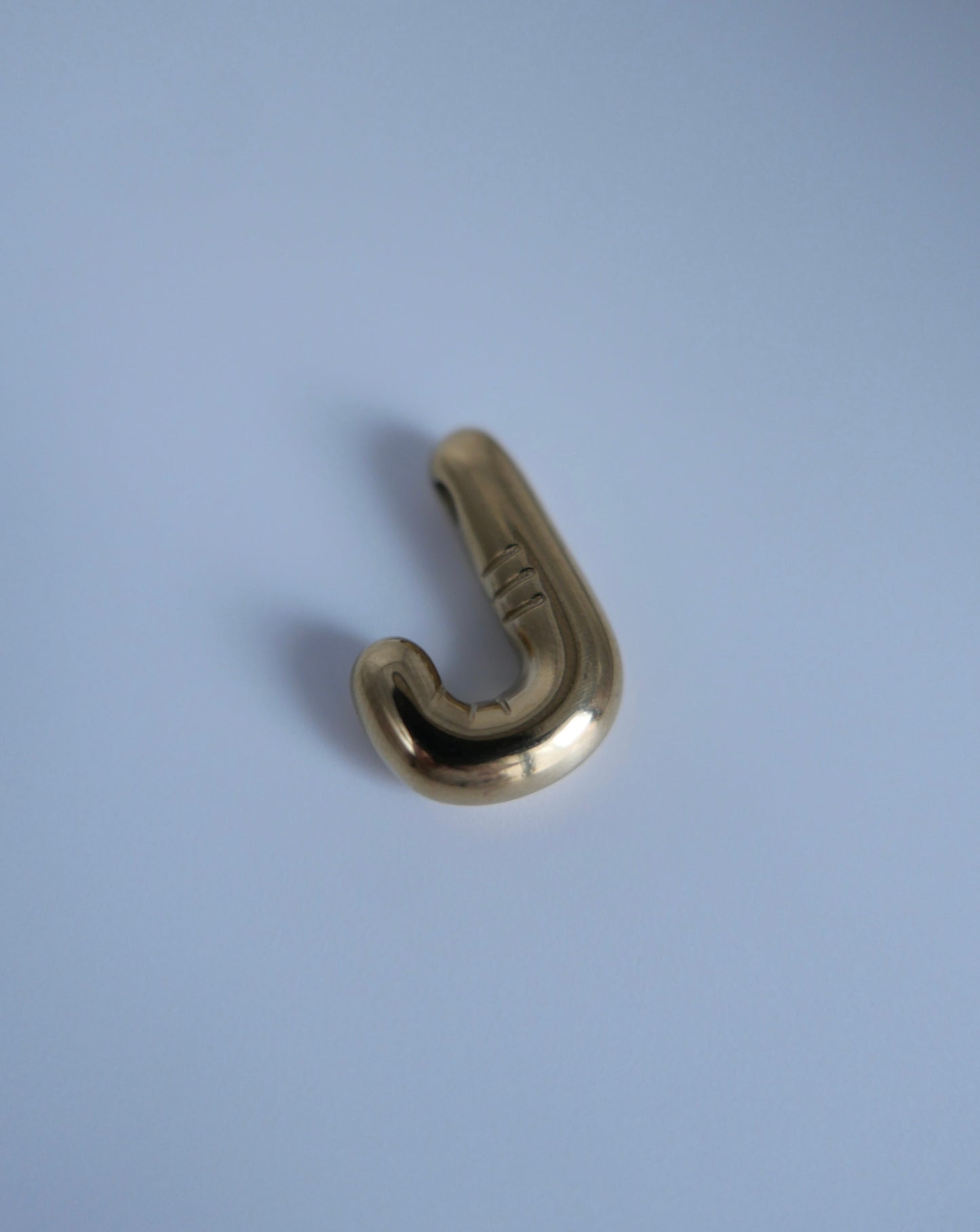 Collier lettre bulle