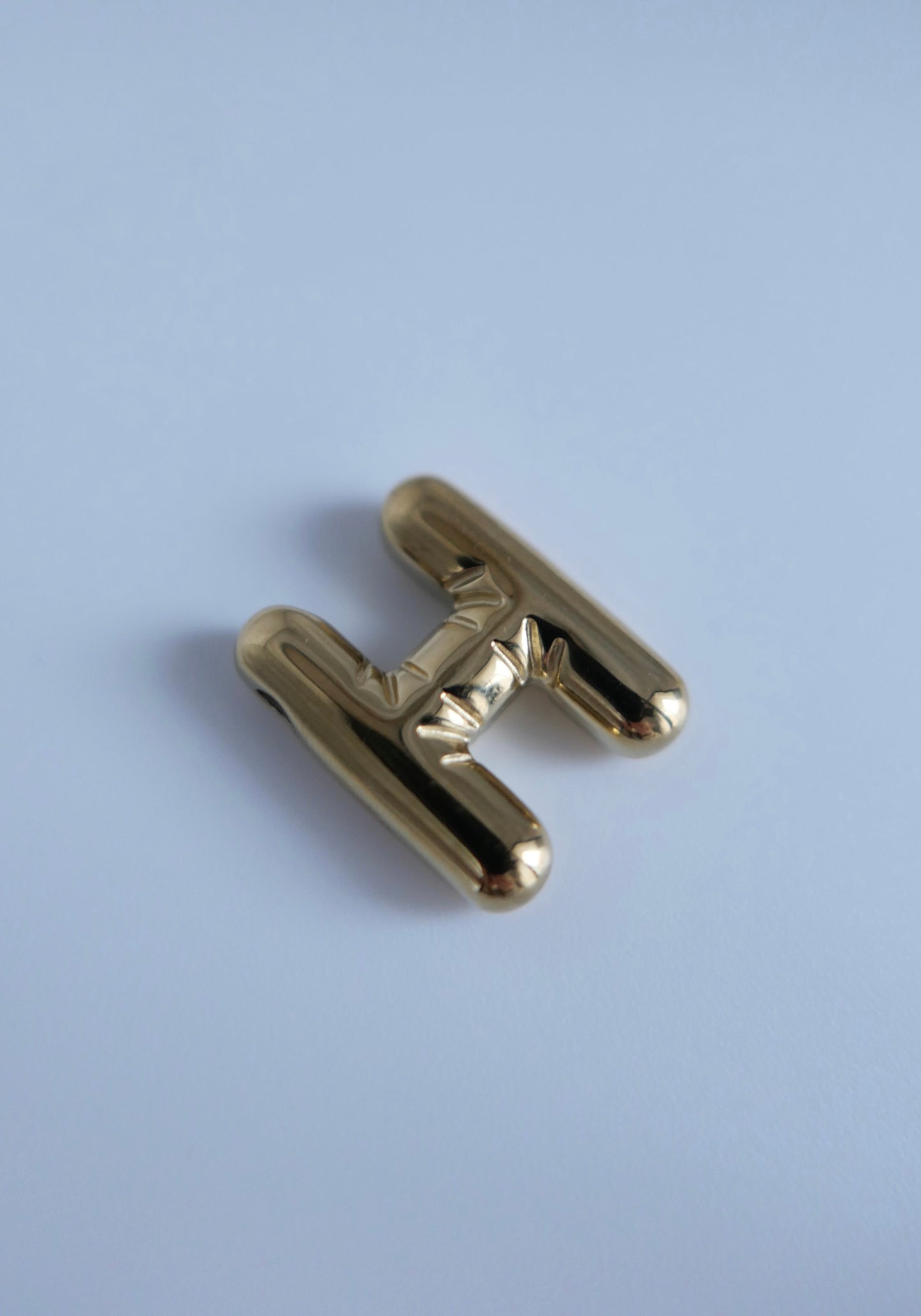 Collier lettre bulle