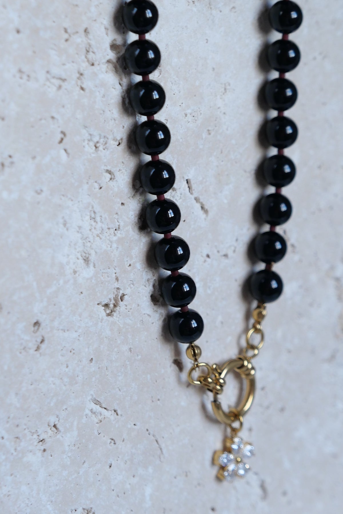 Collier Grenat