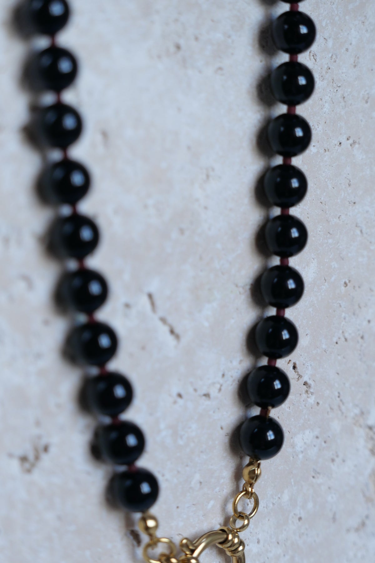 Collier Grenat